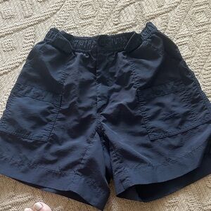 Navy Kids Cargo Shorts